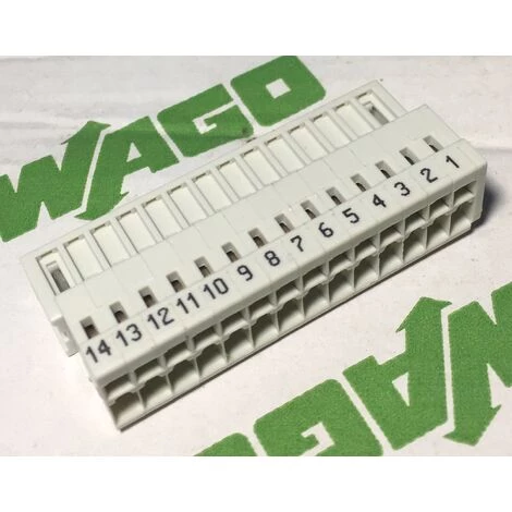 Wago 734-314/000-044 Connecteur Mâle Pour 1 Conducteur - 100% Protégé Contre L'inversion - Pas 3,5 Mm - 14 Pôles - Gris 4 Wago 734-314/000-044 Connecteur Mâle Pour 1 Conducteur - 100% Protégé Contre L'inversion - Pas 3,5 Mm - 14 Pôles - Gris – Image 2