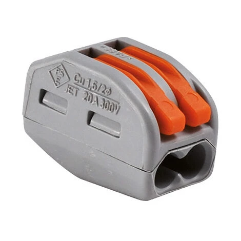 Bornes De Connexion Automatique S222 2 Entrées Par 50 - WAGO 4 Bornes De Connexion Automatique S222 2 Entrées Par 50 - WAGO – Image 2