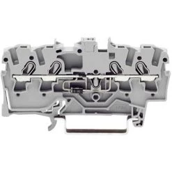 Bloc De Jonction à Diode WAGO 2002-1411/1000-410 5.20 Mm Ressort De Traction Affectation: L Gris 1 Pc(s) D24300