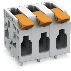 BORNE POUR CIRCUITS IMPRIMÉS WAGO 2604-1302 4 MM² NOMBRE TOTAL DE PÔLES 2 1 PC(S) -WAGO Soldes Boutique 16045157 3