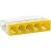 Lot De 50 Mini Bornes De Connexion Rapide S2273 Pour Fils Rigides - 5 Entrées - Wago -WAGO Soldes Boutique 18001640 1