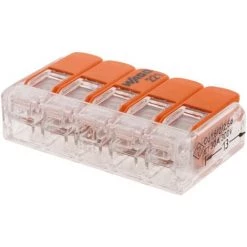 Lot De 3 Mini Bornes De Connexion Rapide S221 Pour Tous Types De Fils - 5 Entrées - Wago 7 Lot De 3 Mini Bornes De Connexion Rapide S221 Pour Tous Types De Fils - 5 Entrées - Wago -WAGO Soldes Boutique 18001671 3