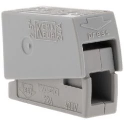 Lot De 6 Mini Bornes De Connexion Rapide S224 Pour Fils Souples Et Rigides - 1 Conducteur Pour Luminaire - Wago 8 Lot De 6 Mini Bornes De Connexion Rapide S224 Pour Fils Souples Et Rigides - 1 Conducteur Pour Luminaire - Wago -WAGO Soldes Boutique 2010727 2