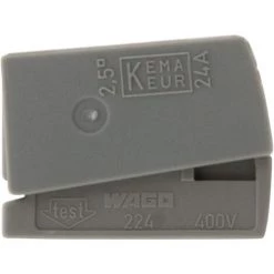 Lot De 6 Mini Bornes De Connexion Rapide S224 Pour Fils Souples Et Rigides - 1 Conducteur Pour Luminaire - Wago 10 Lot De 6 Mini Bornes De Connexion Rapide S224 Pour Fils Souples Et Rigides - 1 Conducteur Pour Luminaire - Wago -WAGO Soldes Boutique 2010727 4