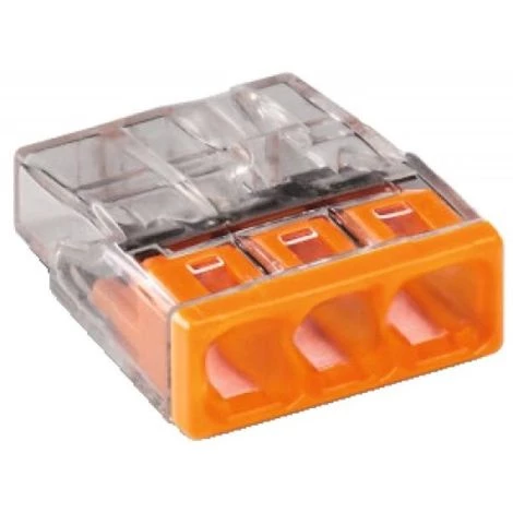 WAGO Bornes De Connexion Automatique 2273 Pour Fils Rigides 5x0,5-2,5 Mm² Transparent/gris Boîte De 50 Pièces 4 WAGO Bornes De Connexion Automatique 2273 Pour Fils Rigides 5x0,5-2,5 Mm² Transparent/gris Boîte De 50 Pièces – Image 2