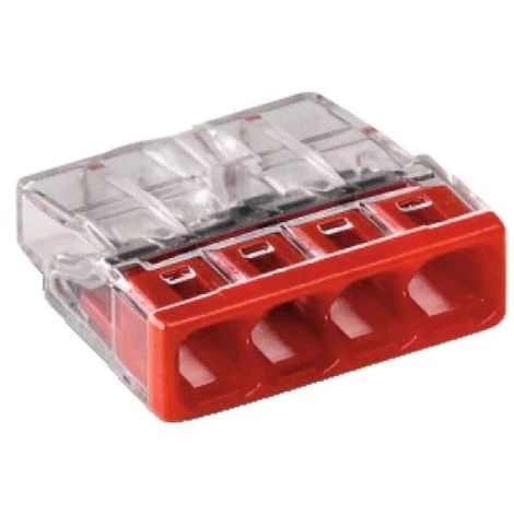 WAGO Bornes De Connexion Automatique 2273 Pour Fils Rigides 5x0,5-2,5 Mm² Transparent/gris Boîte De 50 Pièces 5 WAGO Bornes De Connexion Automatique 2273 Pour Fils Rigides 5x0,5-2,5 Mm² Transparent/gris Boîte De 50 Pièces – Image 3