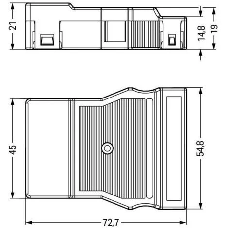 Capot Pour Connecteur Wago Femelle 5 Voies 4 Capot Pour Connecteur Wago Femelle 5 Voies – Image 2