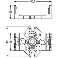 Plaque Montage Pour Connecteur 3 Voies Wago 770-658 1 Entrée Et 3 Sorties Noir -WAGO Soldes Boutique 24807754 2