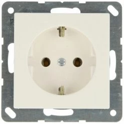 WAGO Jung Prise SCHUKO AS 500, Blanc Alpin, A520WW