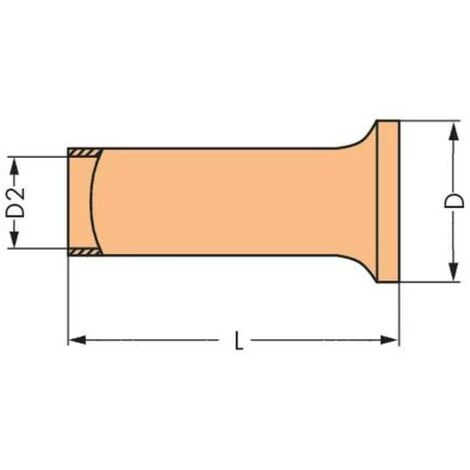 Embout Simple Dextrémité De Câble WAGO 216-132 0.34 Mm² X 7 Mm Non Isolé Métal 1000 Pc(s) 4 Embout Simple Dextrémité De Câble WAGO 216-132 0.34 Mm² X 7 Mm Non Isolé Métal 1000 Pc(s) – Image 2