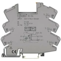 WAGO 857-104 Support Relais (l X H X P) 6 X 81 X 94 Mm 1 Pc(s)