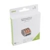 BORNE DE RACCORDEMENT WAGO 222-413 FLEXIBLE: 0.08-4 MM² RIGIDE: 0.08-2.5 MM² NOMBRE DE PÔLES (NUM): 3 GRIS, ORANGE 5 PC(S) -WAGO Soldes Boutique 54617102 1