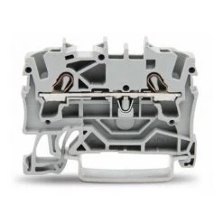 Wago 2002-1201 Bornier Traversant à 2 Conducteurs ; 2,5 Mm² - Gris