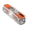 Borne De Connexion Universelle Wago 221 Inline à Leviers Pour Fils Souples Et Rigides 2x4mm² Boîte De 60 Pièces -WAGO Soldes Boutique 57036279 1
