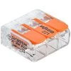 Sachet De 3 Bornes S221 3 Entrées Fils Souples Et Rigides 0.5 à 6mm² - WAGO -WAGO Soldes Boutique 58304226 1