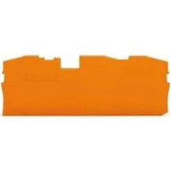 25 PIÈCE PLAQUE D'EXTRÉMITÉ/DE SÉPARATION POUR BORNIER 2016-1392 WAGO