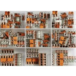 Assortiment De Bornes Pour Boîte De Dérivation WAGO WA-741-644 Flexible: 0.14-4 Mm² Rigide: 0.2-4 Mm² 105 Pc(s) -WAGO Soldes Boutique 6182620 3