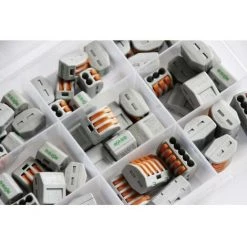 Assortiment De Bornes Pour Boîte De Dérivation WAGO WA-741-744 Flexible: 0.08-2.5 Mm² Rigide: 0.08-2.5 Mm² 54 Pc(s) -WAGO Soldes Boutique 6182621 3