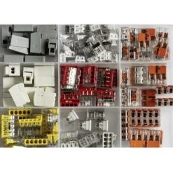 Assortiment De Bornes Pour Boîte De Dérivation WAGO WA-741-884 Flexible: 2.5-4 Mm² Rigide: 2.5-4 Mm² 123 Pc(s) -WAGO Soldes Boutique 6182624 3