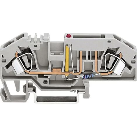 Bloc De Jonction à Fusibles WAGO 282-698/281-429 Ressort De Traction 1 Pc(s) 3 Bloc De Jonction à Fusibles WAGO 282-698/281-429 Ressort De Traction 1 Pc(s)