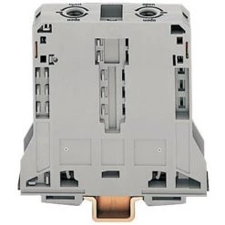 Borne De Passage WAGO 285-195 25 Mm Ressort De Traction Affectation: L Gris 1 Pc(s)