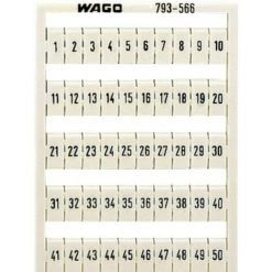 Système De Marquage Multiple WMB WAGO 793-5506 1 Pc(s) - Blanc