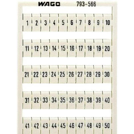 Système De Marquage Multiple WMB WAGO 793-5570 1 Pc(s) 3 Système De Marquage Multiple WMB WAGO 793-5570 1 Pc(s)