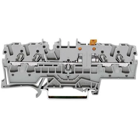 Bloc De Jonction à Fonction WAGO 2002-1871 5.20 Mm Ressort De Traction Affectation: L Gris 1 Pc(s) 3 Bloc De Jonction à Fonction WAGO 2002-1871 5.20 Mm Ressort De Traction Affectation: L Gris 1 Pc(s)