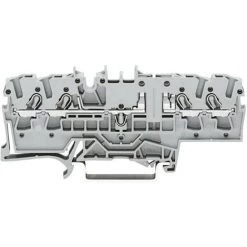 Bloc De Jonction à Fusibles WAGO 2002-1881 5.20 Mm Ressort De Traction Affectation: L Gris 1 Pc(s)