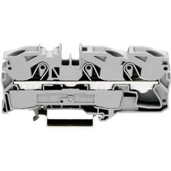 Borne De Passage WAGO 2016-1301 12 Mm Ressort De Traction Affectation: L Gris 1 Pc(s)