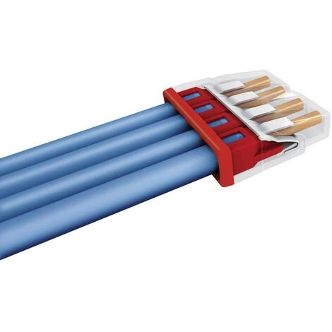 Borne De Raccordement WAGO 2273-208-10 Flexible: - Rigide: 0.5-2.5 Mm² Nombre De Pôles (num): 8 Transparent, Gris Clair - Transparent, Gris Clair 4 Borne De Raccordement WAGO 2273-208-10 Flexible: - Rigide: 0.5-2.5 Mm² Nombre De Pôles (num): 8 Transparent, Gris Clair - Transparent, Gris Clair – Image 2