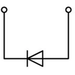 Bloc De Jonction à Diode WAGO 2001-1211/1000-411 4.20 Mm Ressort De Traction Affectation: L Gris 1 Pc(s) -WAGO Soldes Boutique 6211199 3