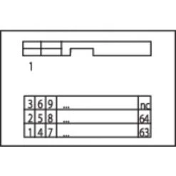 Module Interface Connecteur Mâle Selon DIN 41651 CAGE CLAMP® Série 237 20 Pôles WAGO 289-614 7 Module Interface Connecteur Mâle Selon DIN 41651 CAGE CLAMP® Série 237 20 Pôles WAGO 289-614 -WAGO Soldes Boutique 6211291 3