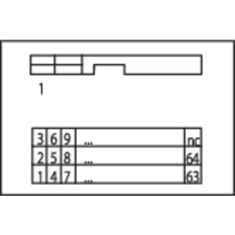 Module Interface Connecteur Mâle Selon DIN 41651 CAGE CLAMP® Série 237 20 Pôles WAGO 289-614 5 Module Interface Connecteur Mâle Selon DIN 41651 CAGE CLAMP® Série 237 20 Pôles WAGO 289-614 – Image 3