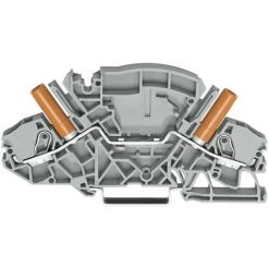 Borne De Passage WAGO 2007-8801 8 Mm Ressort De Traction Affectation: L Gris 1 Pc(s) - Gris