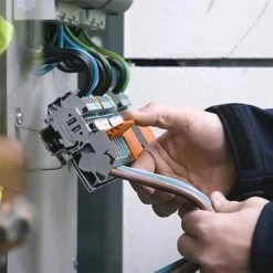 WAGO TOPJOB®S BORNE DE PASSAGE À LEVIER 2 FILS 2,5MM² BLEU - 2102-5204 -WAGO Soldes Boutique 64724179 3