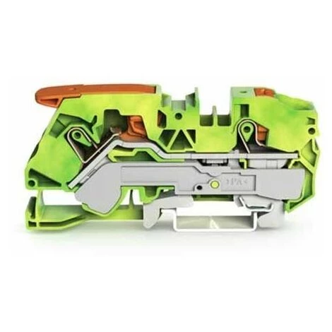 WAGO TOPJOB®S BORNE DE PASSAGE À LEVIER 2 FILS 6MM² VERT/JAUNE - 2106-5207 3 WAGO TOPJOB®S BORNE DE PASSAGE À LEVIER 2 FILS 6MM² VERT/JAUNE - 2106-5207