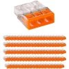 Lot 100x Wago 2273-203 Bornes De Raccordement à Levier Compact | 3 Câble Connexion - -WAGO Soldes Boutique 70346593 1