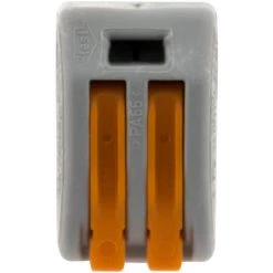 Lot De 50 Mini Bornes De Connexion Rapide à Levier S222 Pour Fils Rigides Et Souples - 2 Entrées - Wago 11 Lot De 50 Mini Bornes De Connexion Rapide à Levier S222 Pour Fils Rigides Et Souples - 2 Entrées - Wago -WAGO Soldes Boutique 7954279 5